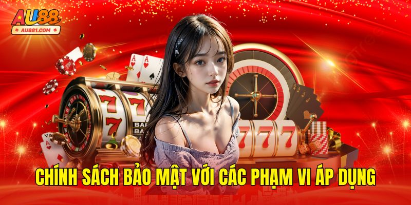 Nội dung chính sách bảo mật với các phạm vi áp dụng